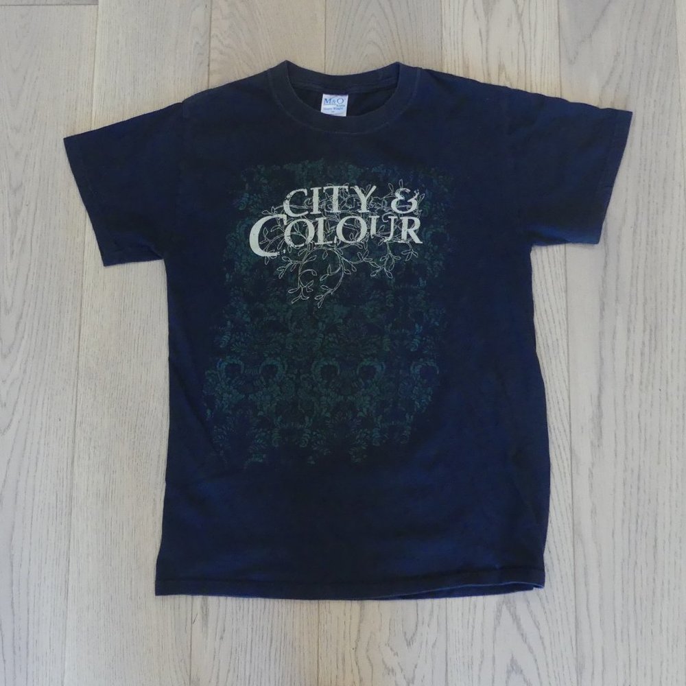 City & Colour Black M&O Knits Heavyweight Women's Small T-Shirt